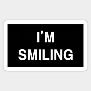 I’m Smiling Sticker